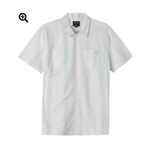 DARK SEAS SHIRT SS WOVEN SADDLEMAN ANTIQUE button down Men’s Sz S NWT